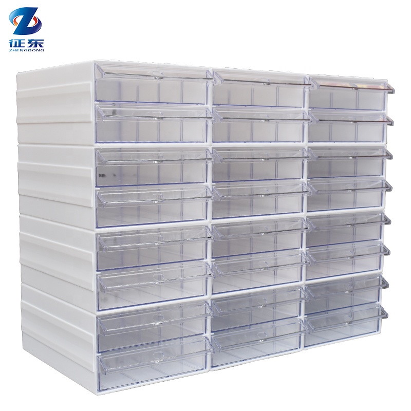 New Design fashion foldable Plastic organizer storage boxes home plastic drawer