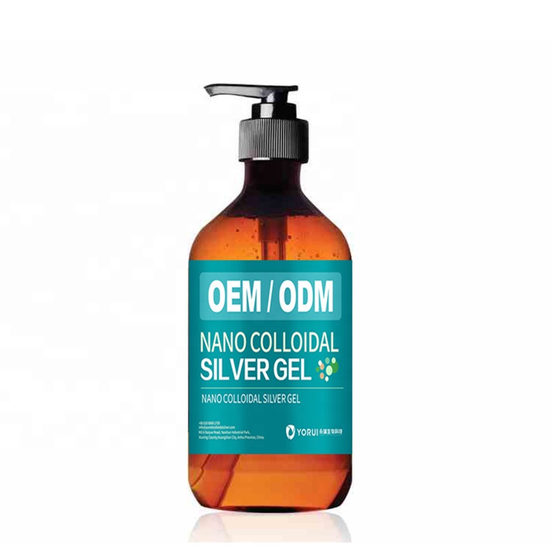 Food grade 99.99%Nano Colloidal Silver Gel solution Mineral Liquid certificate safe wash free 10ppm 100ml material