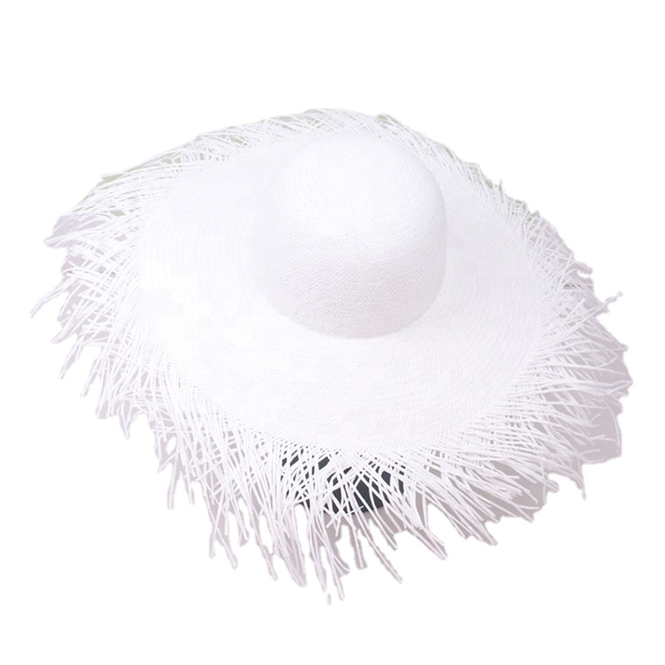 White Paper Straw Hat Body For Sale