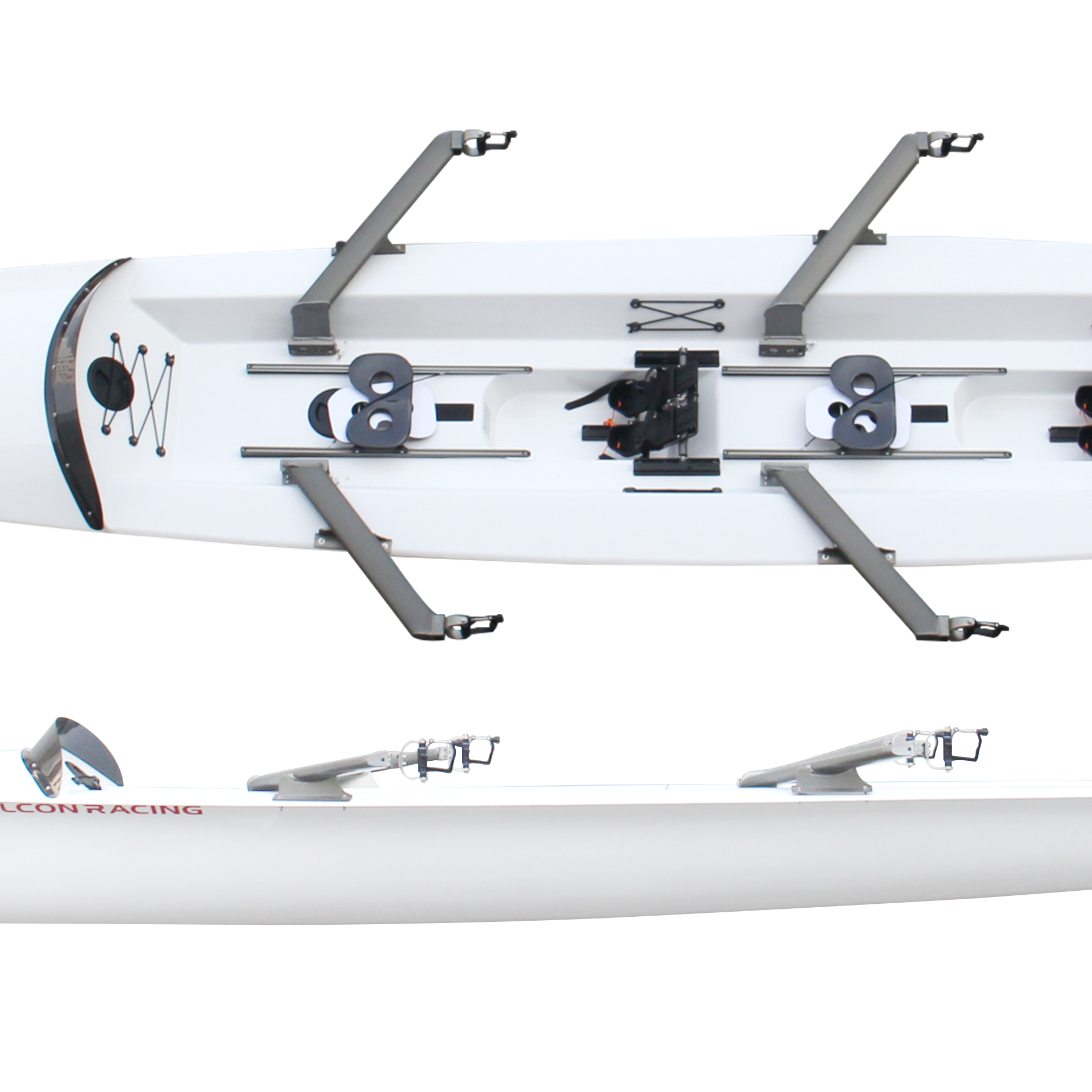 Coastal rowing boat double 2x