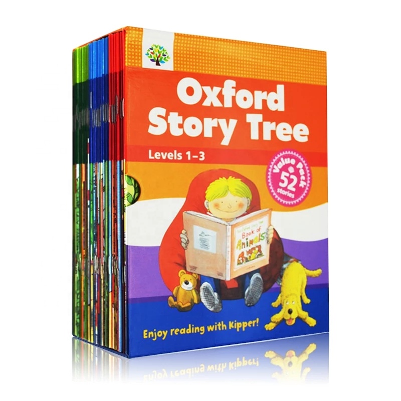 52 книги 1-3 уровня Oxford Story Tree/детская книга с рисунками на английском языке детские развивающие игрушки
