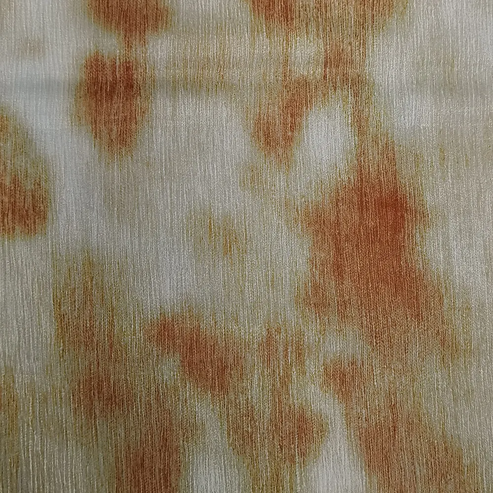 Новое поступление, приятная для кожи кофейного цвета, градиентная вискозная ткань boho для платьев