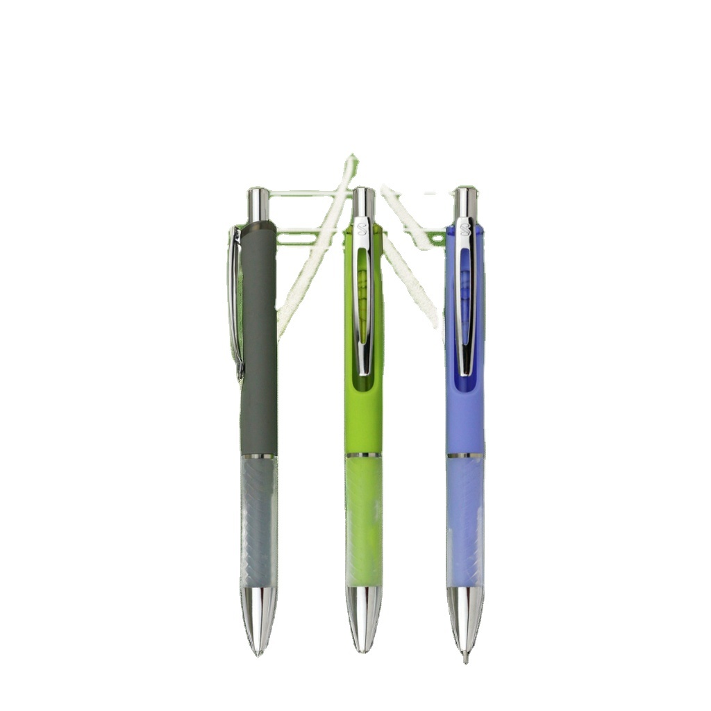 Custom Logo Advertising Gift Pen Novelty Yellow and Orange Sports Banner Feather 1.0mm Writing Width