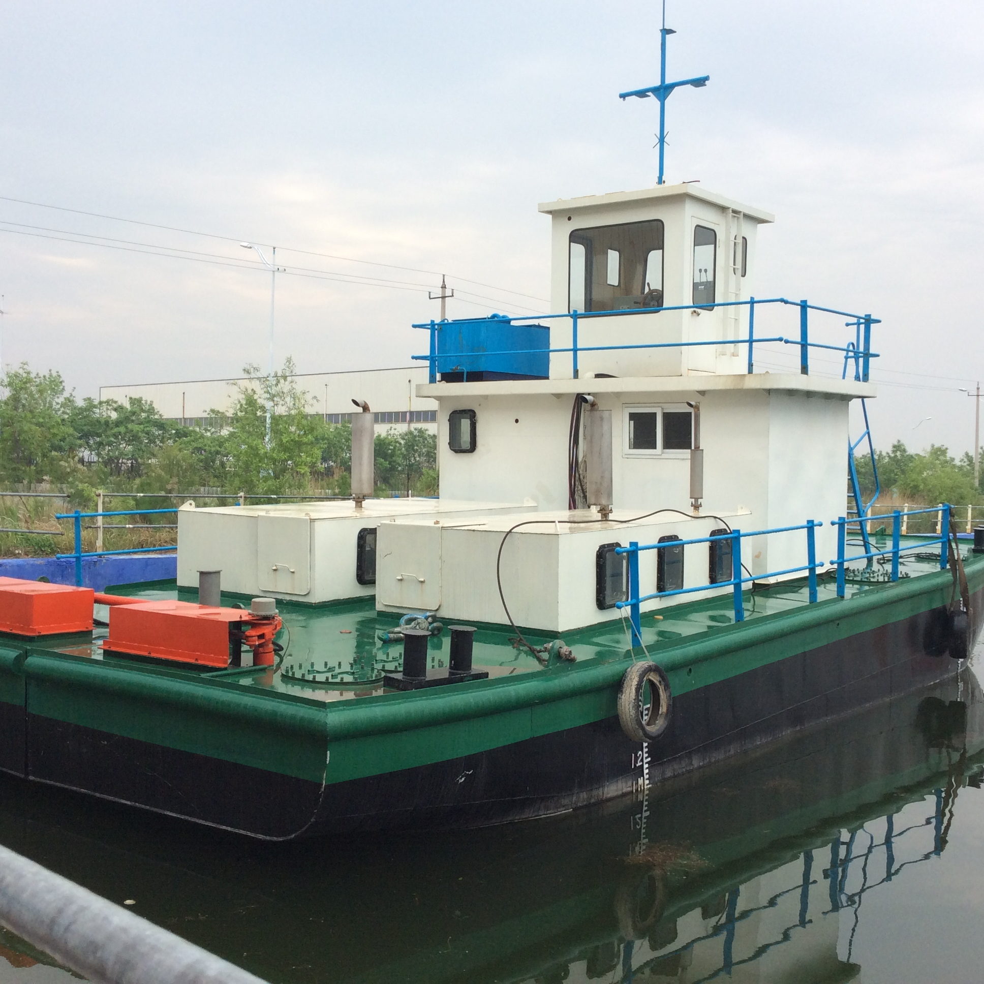 Protable new 800HP multi-function service work boat/ tug boat with CCSB marine steel plate working in sea, river, lake