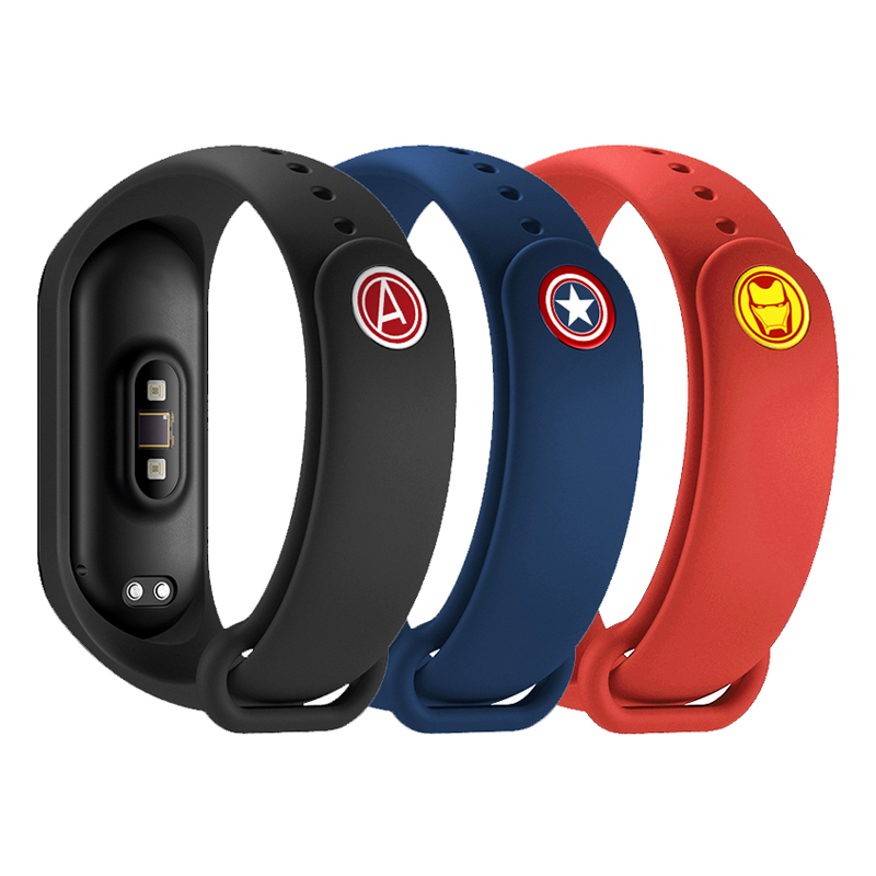 Смарт-часы для xiao Mi Band 6 силиконовый браслет на запястье для Mi Band 5 ремень