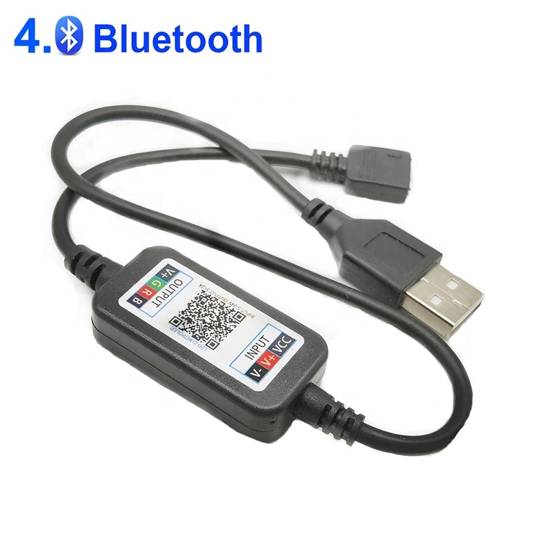 Беспроводной контроллер RGB с питанием от USB, 5 В, Музыкальный беспроводной дистанционный диммер для светодиодной ленты 5050 3528 5630 RGB
