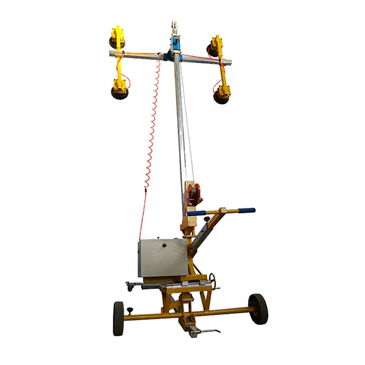 300KG Electric Vacuum Horizontal Adjusting Glass Lifter For Glass Wood Metal Sheet 2021 Hot Sale Glass Lifter Machine For Sale