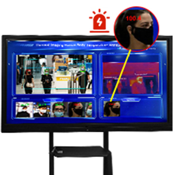 Factory Train Station Security Infrared Detection Camera