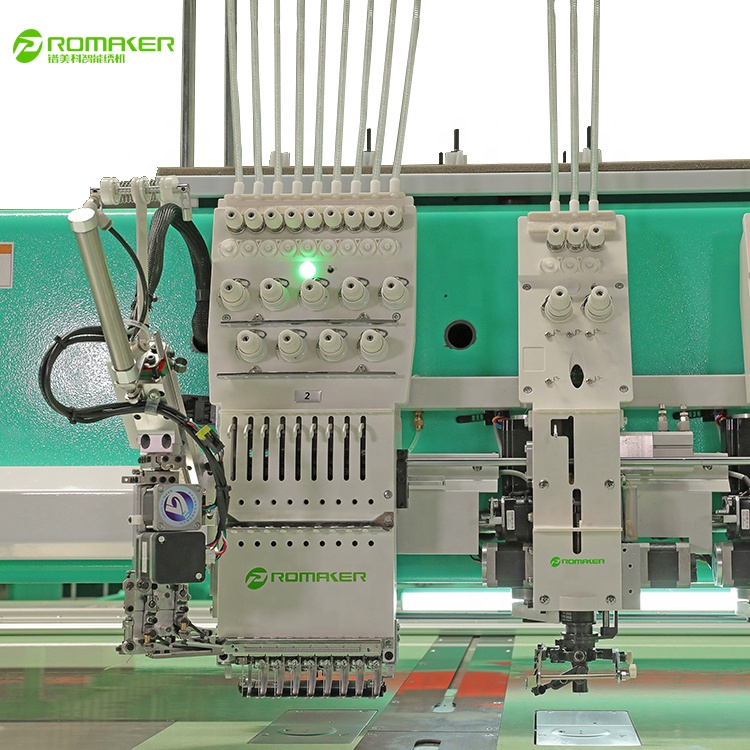 Promaker 9 цветов 24 головы кружева, логотип, игрушка компьютеризированная вышивка машина с системой DAHAO A98