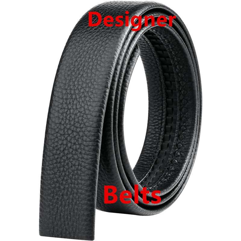 Factory Automatic Buckle Fashion Luxury Famous Brand Designer Genuine Leather Dress Pants Belts for Men