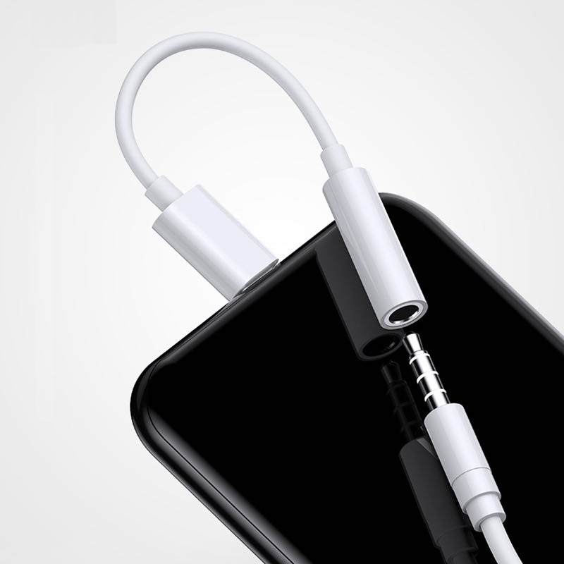 Кабель с разъемами типа C и 3,5 мм аудио адаптер кабель-Переходник USB C на 3,5, адаптер для наушников Lightning/кабель