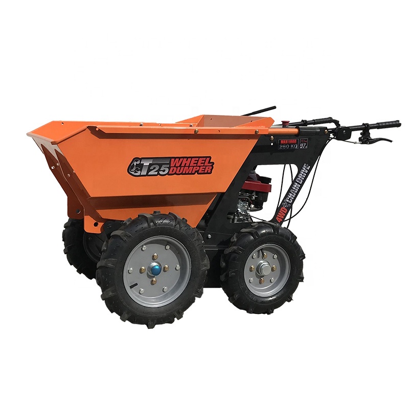 Самоходный л.с. Ducar/B & S/Kohler/Honda бензиновый двигатель колесо barrow мини-самосвал 4x4