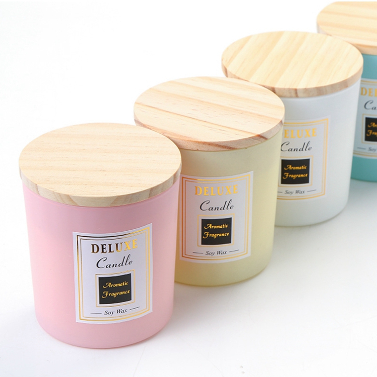 Creative Green Candle Cup Aroma-based Candle Bottle Handmade Small Firefly Green Bottle Diy Candle Containers With Cover