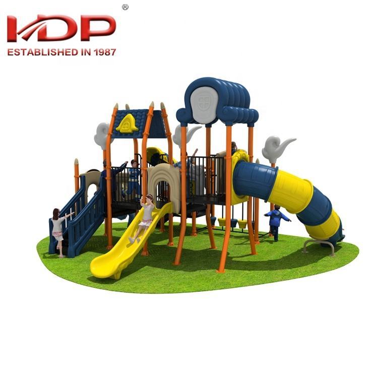 New design custom theme park large popular children plastic outdoor playground