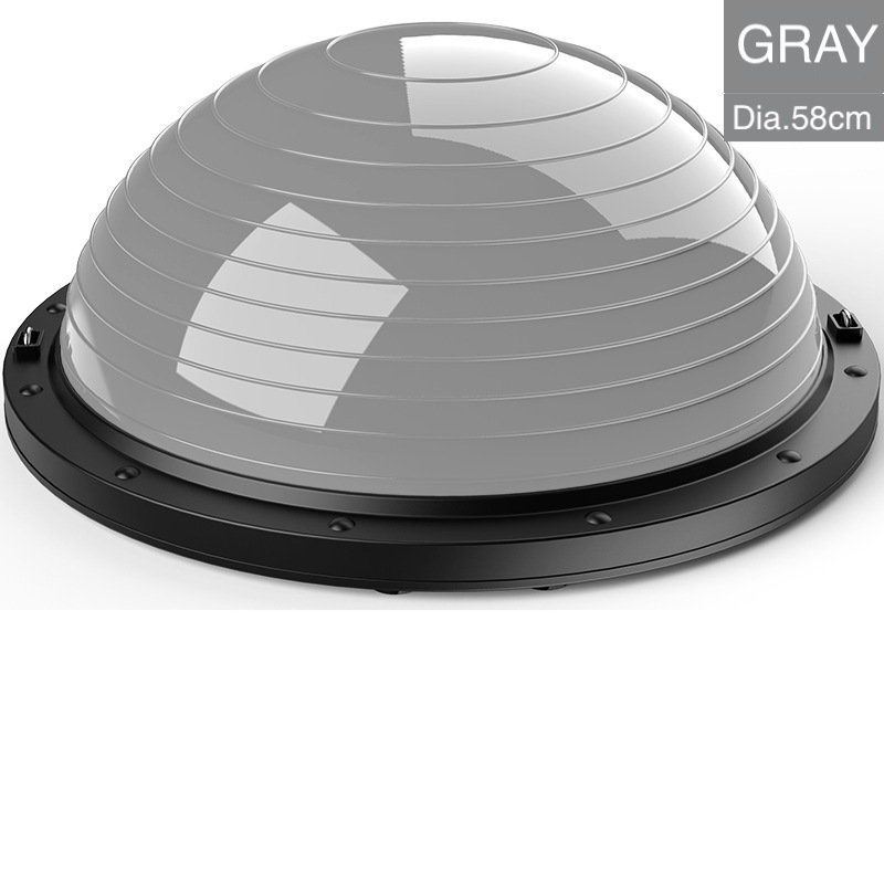 Home non-slip balance trainer particle ball 1/2 sphere yoga balls