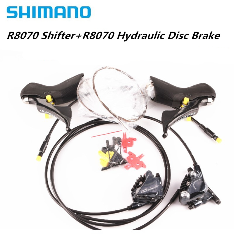 Shimano Ultegra Di2 R8070 ST-R8070 BR-R8070 ST-R785 BR-R8070 Hydraulic Disc Brake Flat Mount 2x11 Speed One Pair Shifter Brake