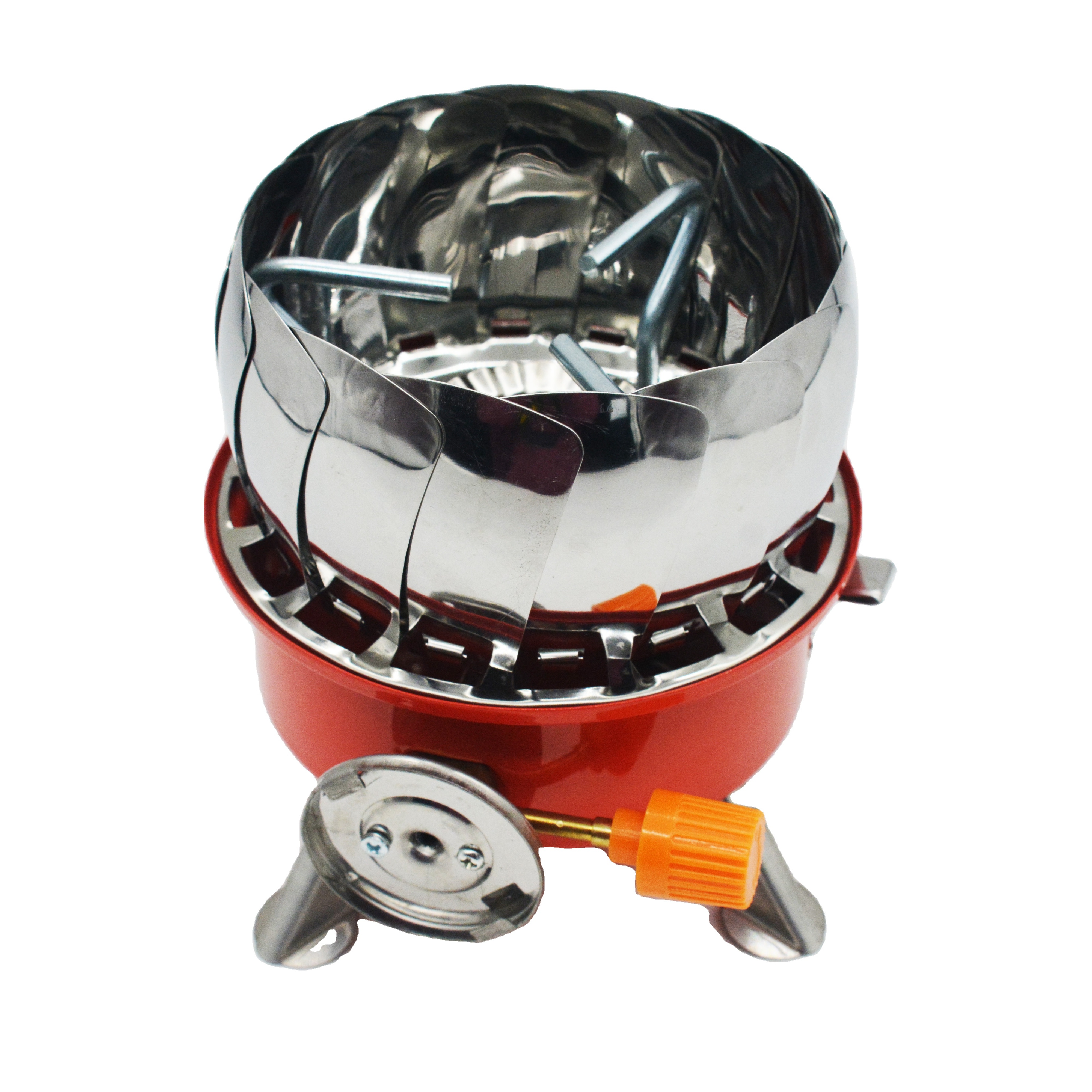 Heat accumulation portable stove gas stove stainless steel outdoor piezoelectric ignition butane camp stove