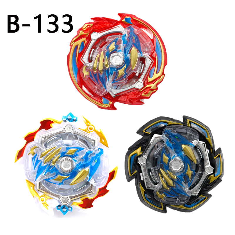 New Metal Top Toy Burst GT B-133 3 IN 1 Set W / LR LauncherAce Rock Grand Dragon