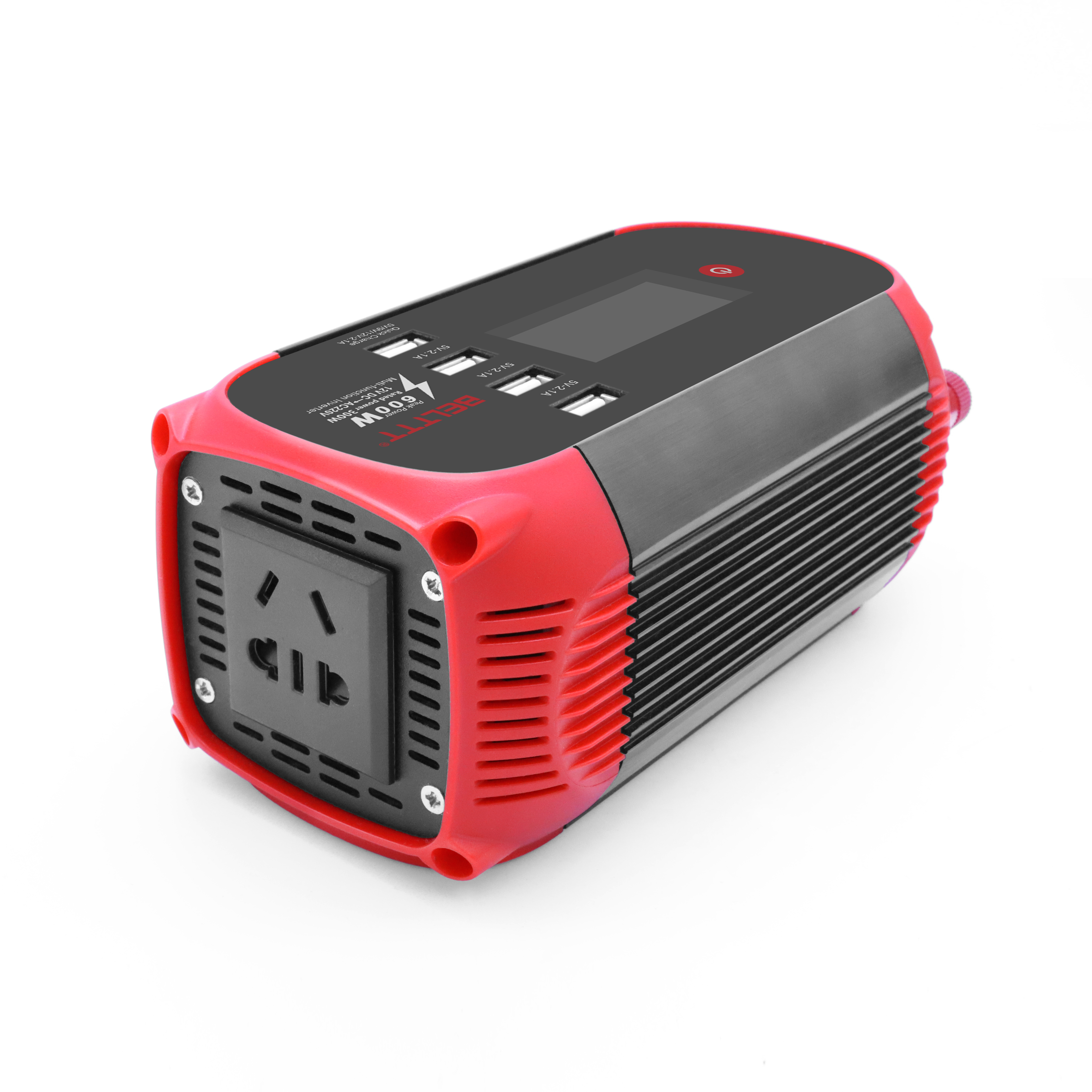 Original BELTTT portable design modified sine wave 300w car power inverter dc12v to 220vac