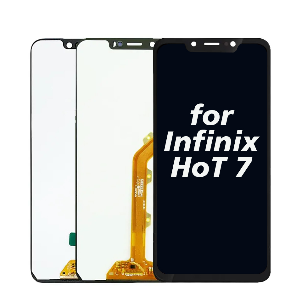 Экран мобильного завода разные модели экрана мобильного телефона для Infinix Горячий 7 ЖК-дисплей для Infinix ЖК-экран Лидер продаж