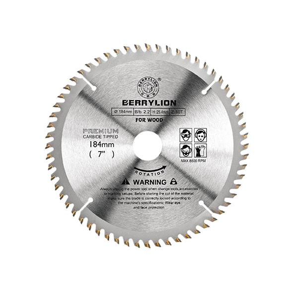 Лезвие для циркулярной пилы Berrylion 4 ''-12''/30T-120T, Лидер продаж, лезвие для циркулярной пилы TCT для режущих инструментов по дереву