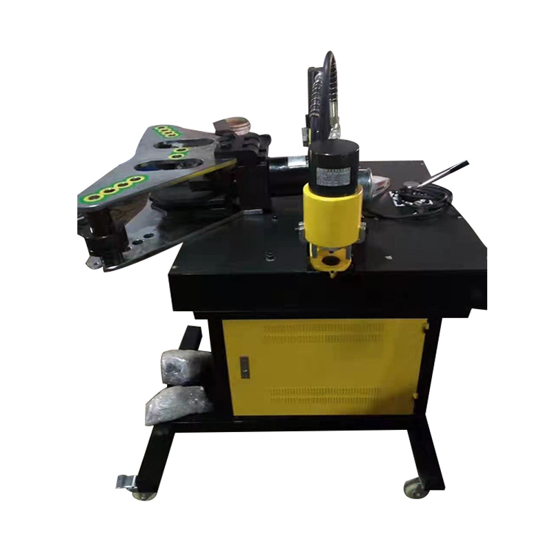 New type top sale busbar bending punching three in one protable busbar machine