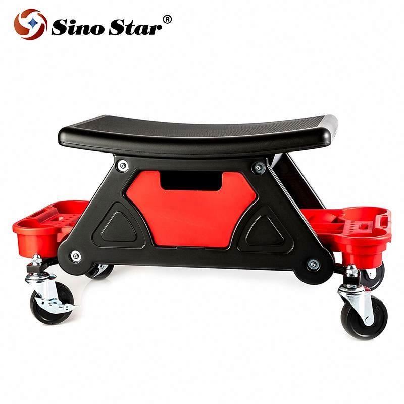 2021 Sino star new model Multi-function Tool Stool Auto Detailing Sliding Creeper Seat for Car Wash Wax Polish