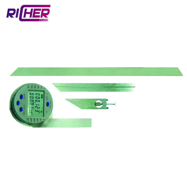 Digital universal protractor with 150/300mm ruler
