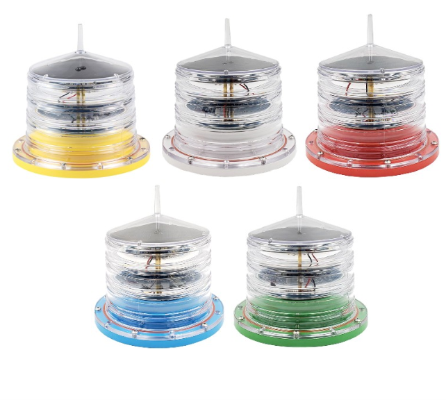 Solar LED Obstruction Lamp