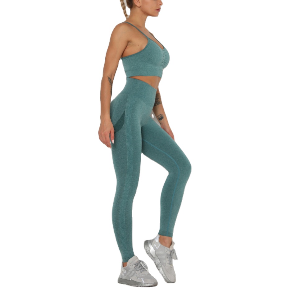6205 scrunch butt lift squat proof бесшовные костюмы для йоги для тренировок для женщин комплект из 2 предметов с высокой талией для спортзала