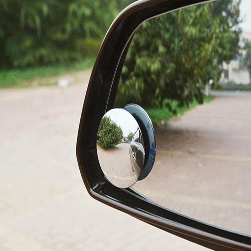 Автомобильное 360 широкоугольное круглое выпуклое зеркало автомобильное боковое зеркало для слепых зон широкое зеркало заднего вида маленькое круглое зеркало