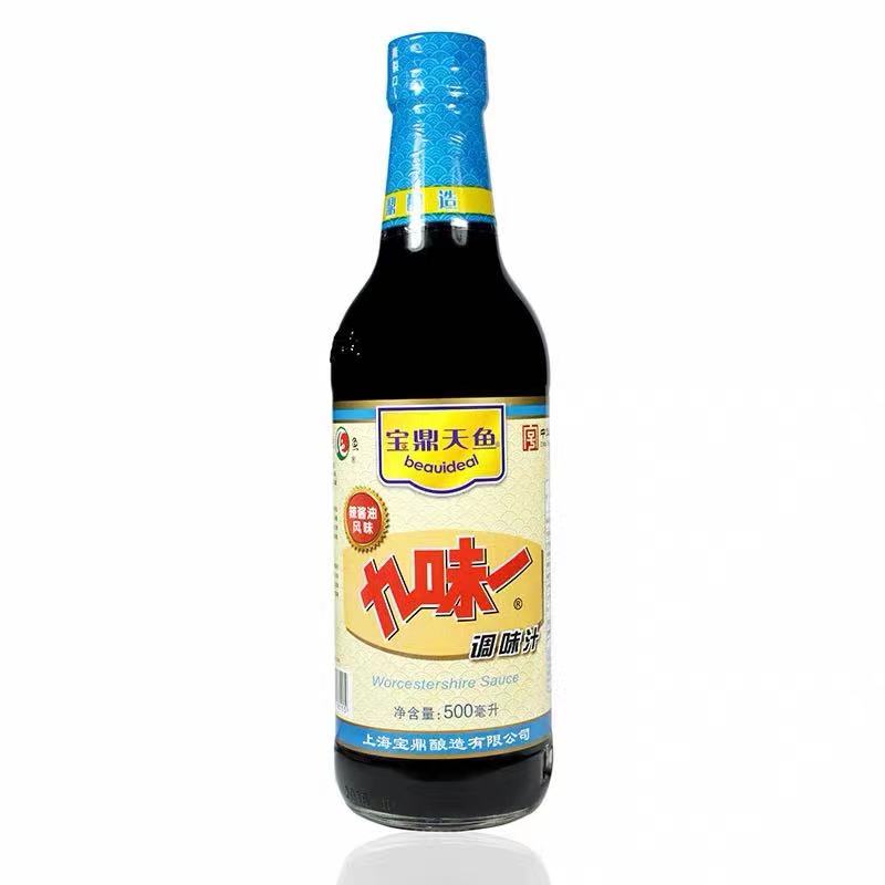 2021 Hot Selling High Quality Jiuweiyi Hot Soy Sauce 500g*12 Bottles of Commercial Flavor Sauce