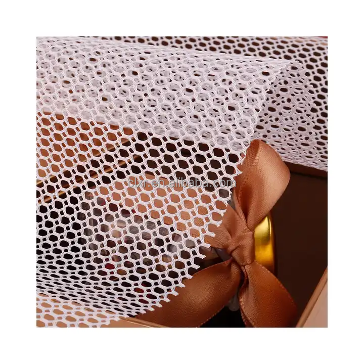 Wholesale custom high-end 100% polyester K088 hard mesh shoes sports stretch mesh fabric