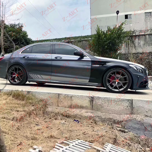 Z-ART GTR переднее крыло для C class W205 AMG GTR выглядит переднее крыло для C class 2015-2019 модифицированной кузова Комплект