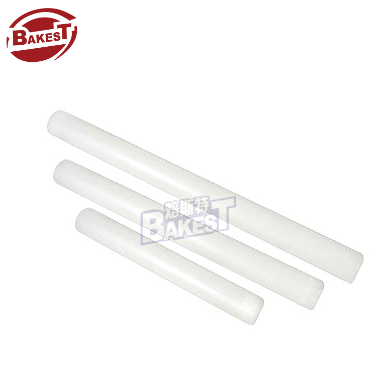Bakest 8358 40 см белая пластиковая скалка для теста для хлеба