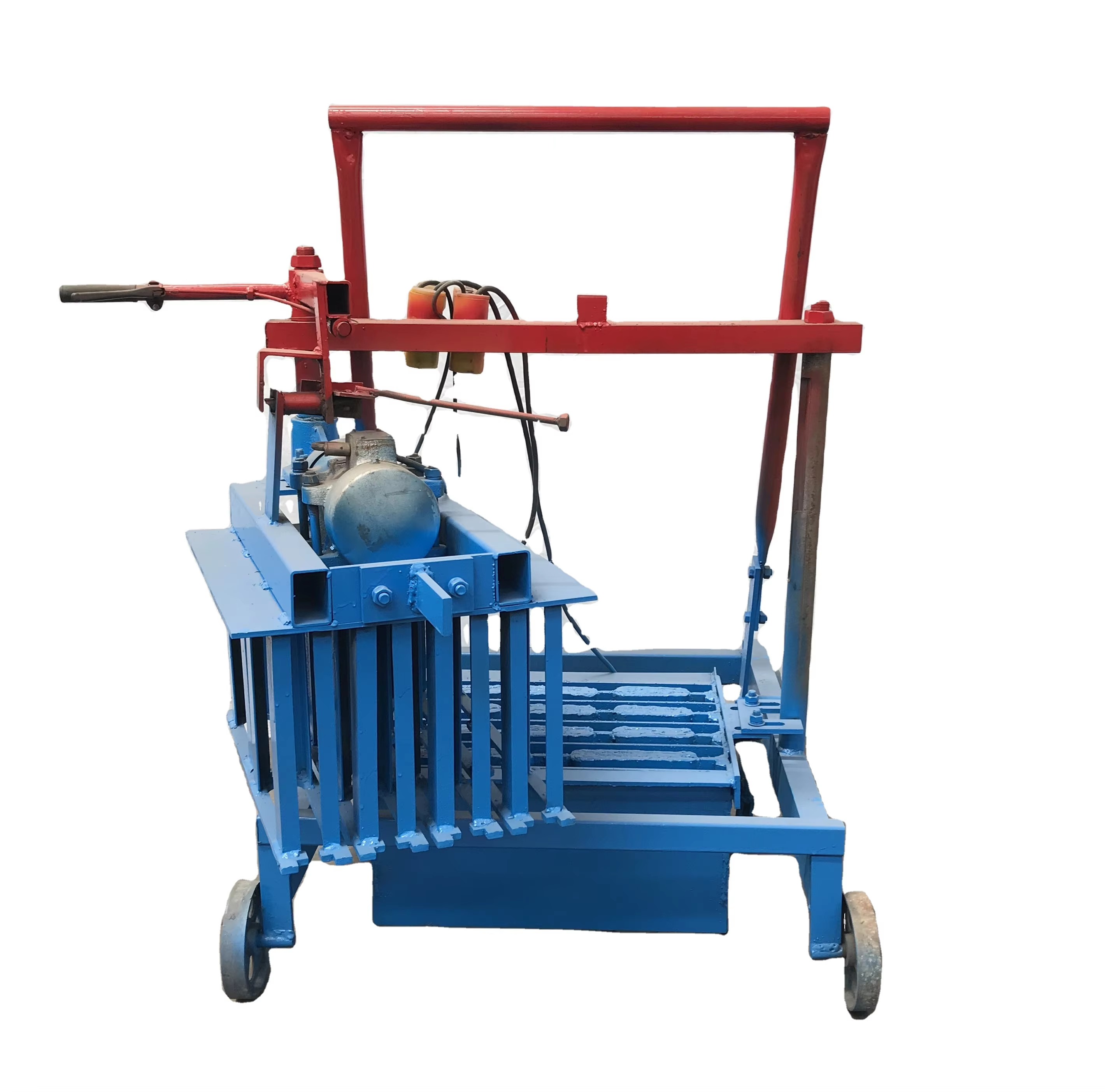 Hot Selling Commercial 2-45A New Product Concrete Cement Hollow Brick Brick Making Machine Semi Automatic Production Line