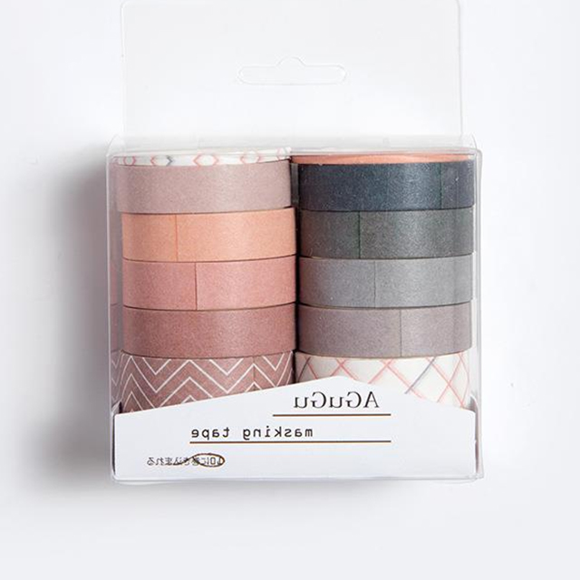Сетка лента washi печати тонкий срез комплект изготовленный на заказ personalizado канцелярские блокнот ручка