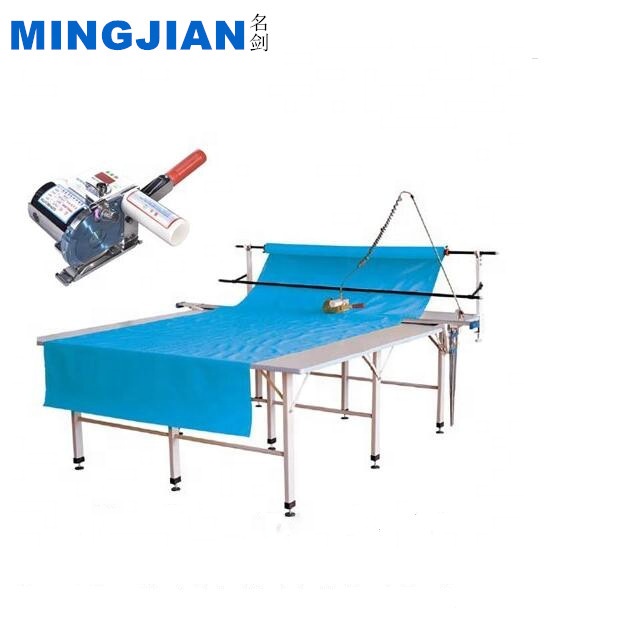 (NC type) Round knife Cloth end cutter machine(with extendable handle) MJ-B13 / Roller blind cutting machine