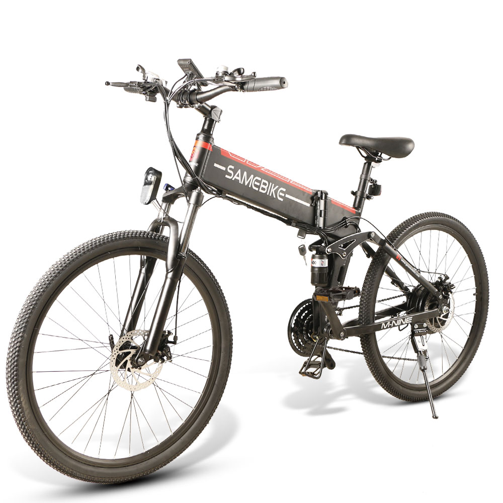 [EU stock] SAMEBIKE LO26(F) складной электрический электровелосипед из алюминиевого сплава 48V 500W LCD мопед для путешествий