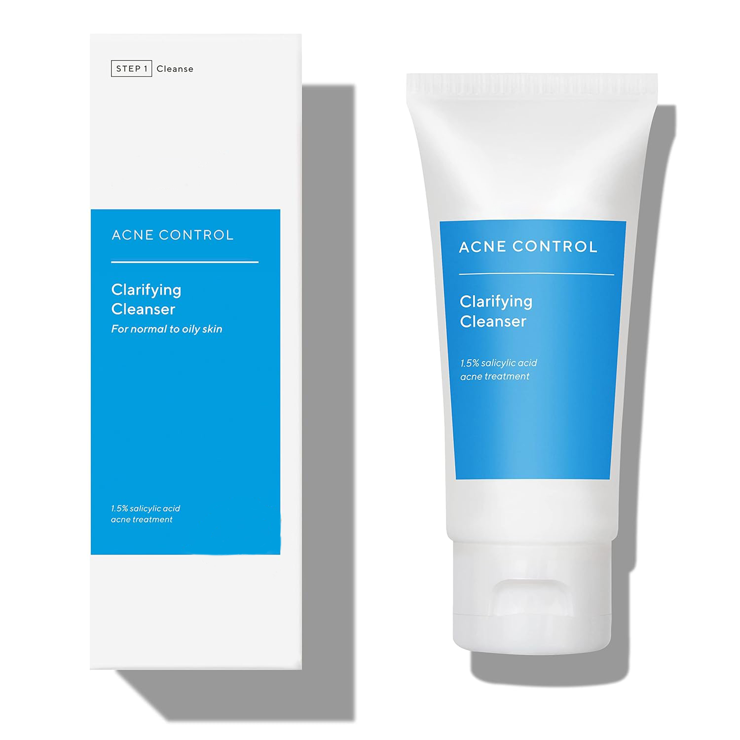 BLIW Private Label Vegan Deep Cleansing Purify Pores Anti Acne Salicylic Acid Clarifying Face Gel Cleanser For All Skin