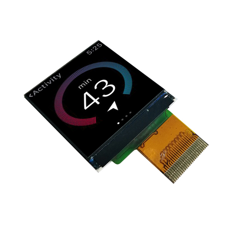 Горячая Распродажа 1,3 дюймовый 240*240 tft модуль MCU SPI интерфейс ips панель Экран 1:1 квадратный ЖК-дисплей для носимых умных часов