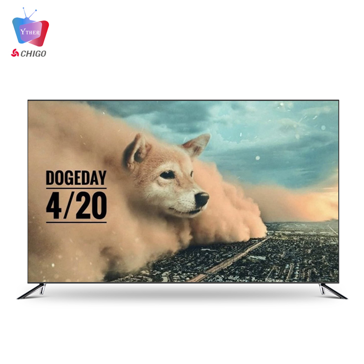 Оригинальный производитель телевизора CHIGO, 49 дюймов, Full HD, неумный светодиодный телевизор