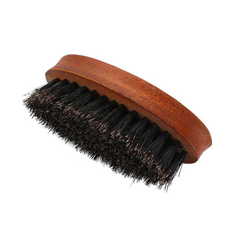 Natural Wood Beard Brush Men's Brush Made With Boar Bristles