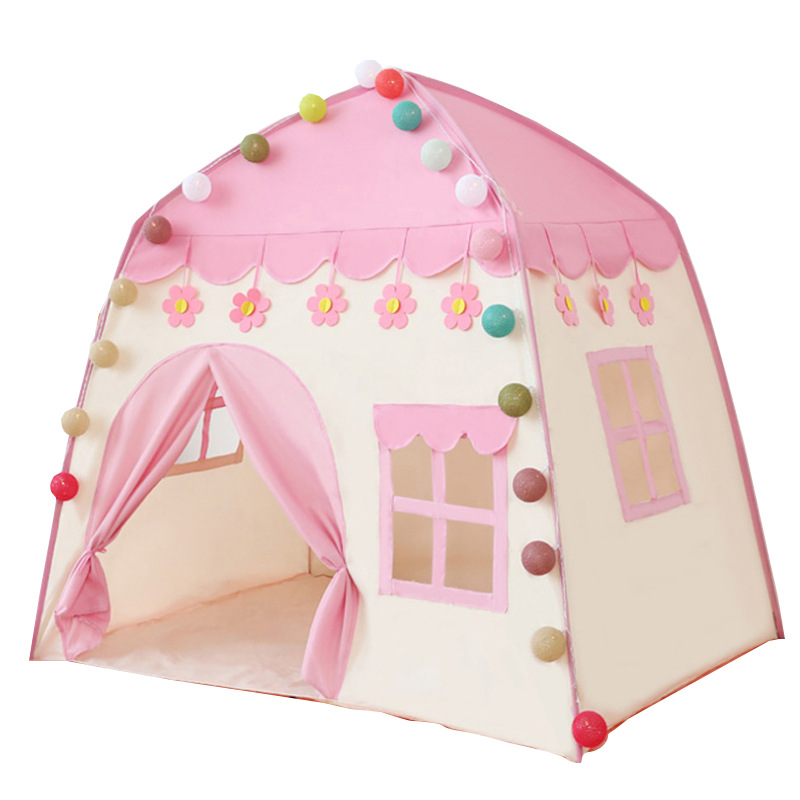 Children's Tent Baby Game House Boys and Girls Teepee Tent for Kids Outdoor Toy Tent