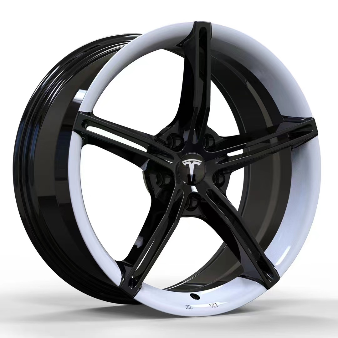 WHOLESALE CUSTOMIZATION FORGED WHEEL TYRE FOR TESLA LUXURY MODEL ALLOY WHEEL FOR TESLA MODEL S Y 3 HIGH QUALITY