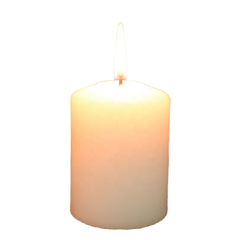 Wholesale 12 Sets Simple European Style Sleeping Smokeless White Broad Candles