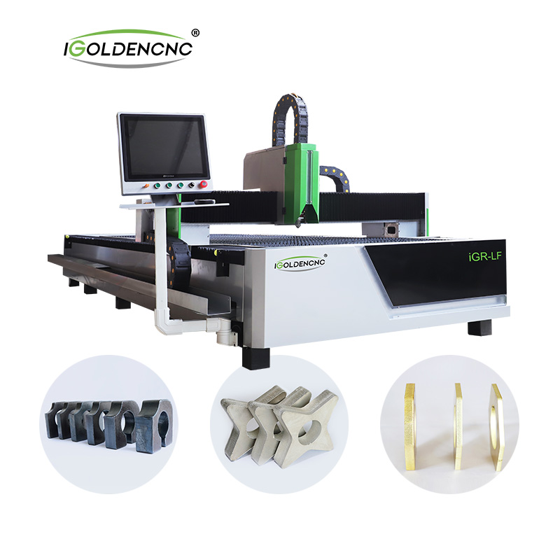 Igoldencnc волокна лазерной резки 500 Вт 1000 Вт 1500 Вт 2000 Вт 4000 Вт 6000 Вт волоконный лазерный станок для резки листового металла