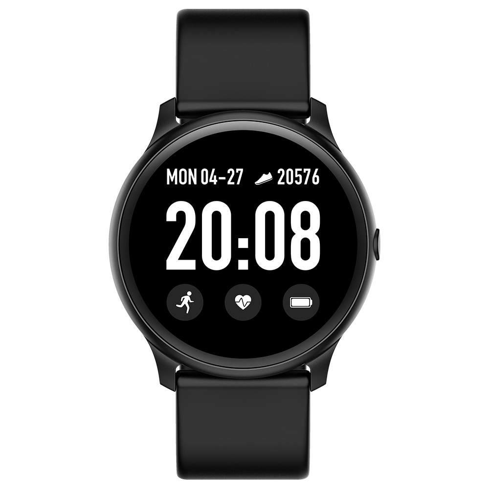 2021 KW19 Pro Full Touch Screen Women Waterproof Sport Smartwatch For IOS And Android Smart Watch
