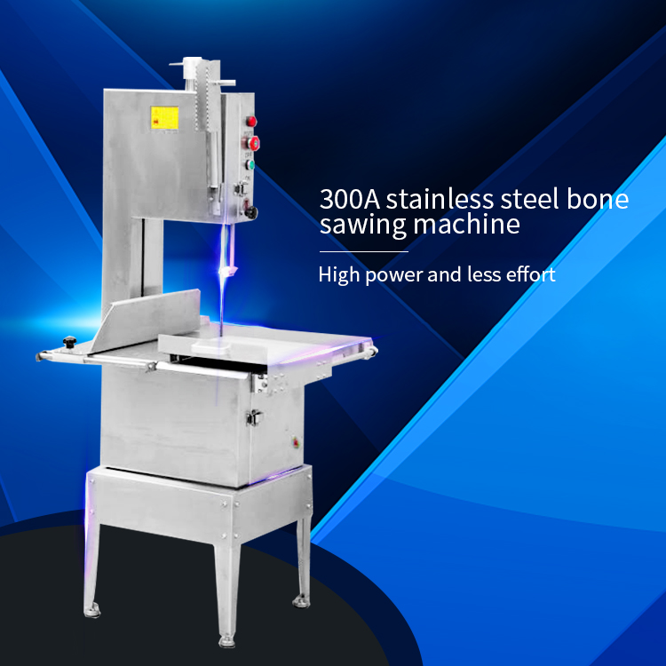 Manufacture electric stainless steel bone saw machine table top meat cutter for commercial saw factory direct sale