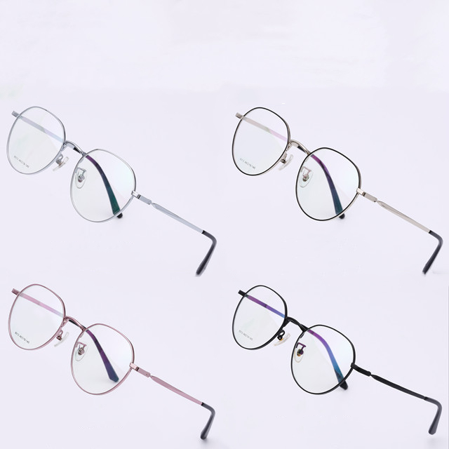 High-grade metal frame can be matched with different lenses can be customized when wearing light fog oppressive feeling